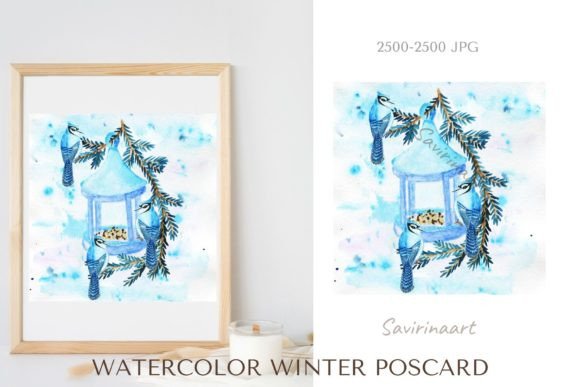 Forest Wall Art, Watercolor Painting for Illustrations with Natural Charm