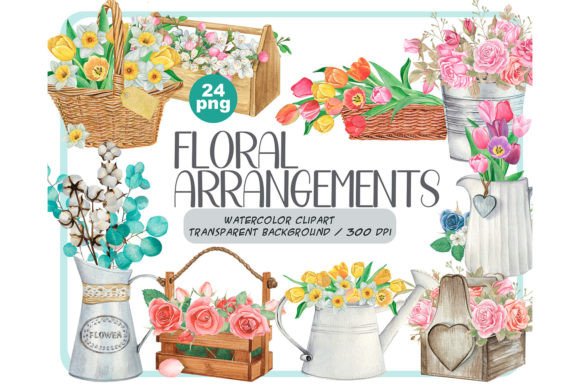 h1Watercolor Floral Illustrations for Design Projects/h1