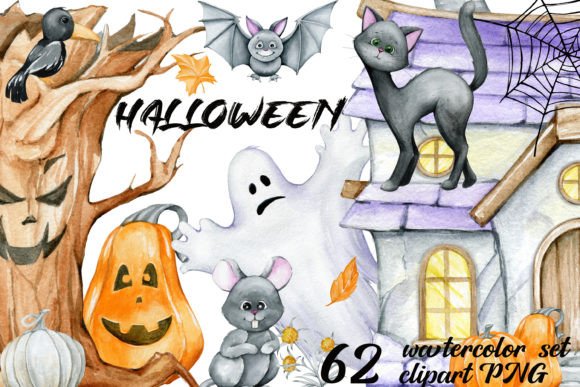 Halloween Clipart Watercolor Halloween: A Designer’s Review for Local Branding & Packaging