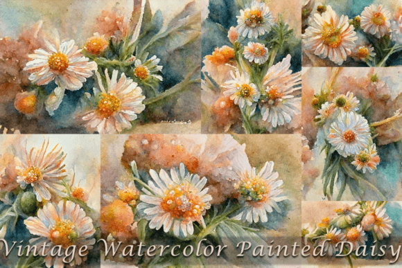 Vintage Watercolor of Painted Daisy: A Designer’s Real-World Review