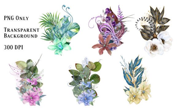 Watercolor Bouquets 2: A Designer’s Review for Branding & Marketing Use